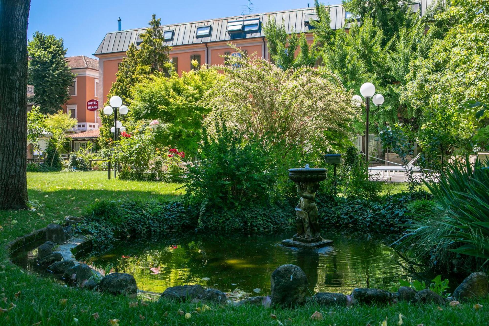 Hotel Milano Pool & Garden Salice Terme Kültér fotó